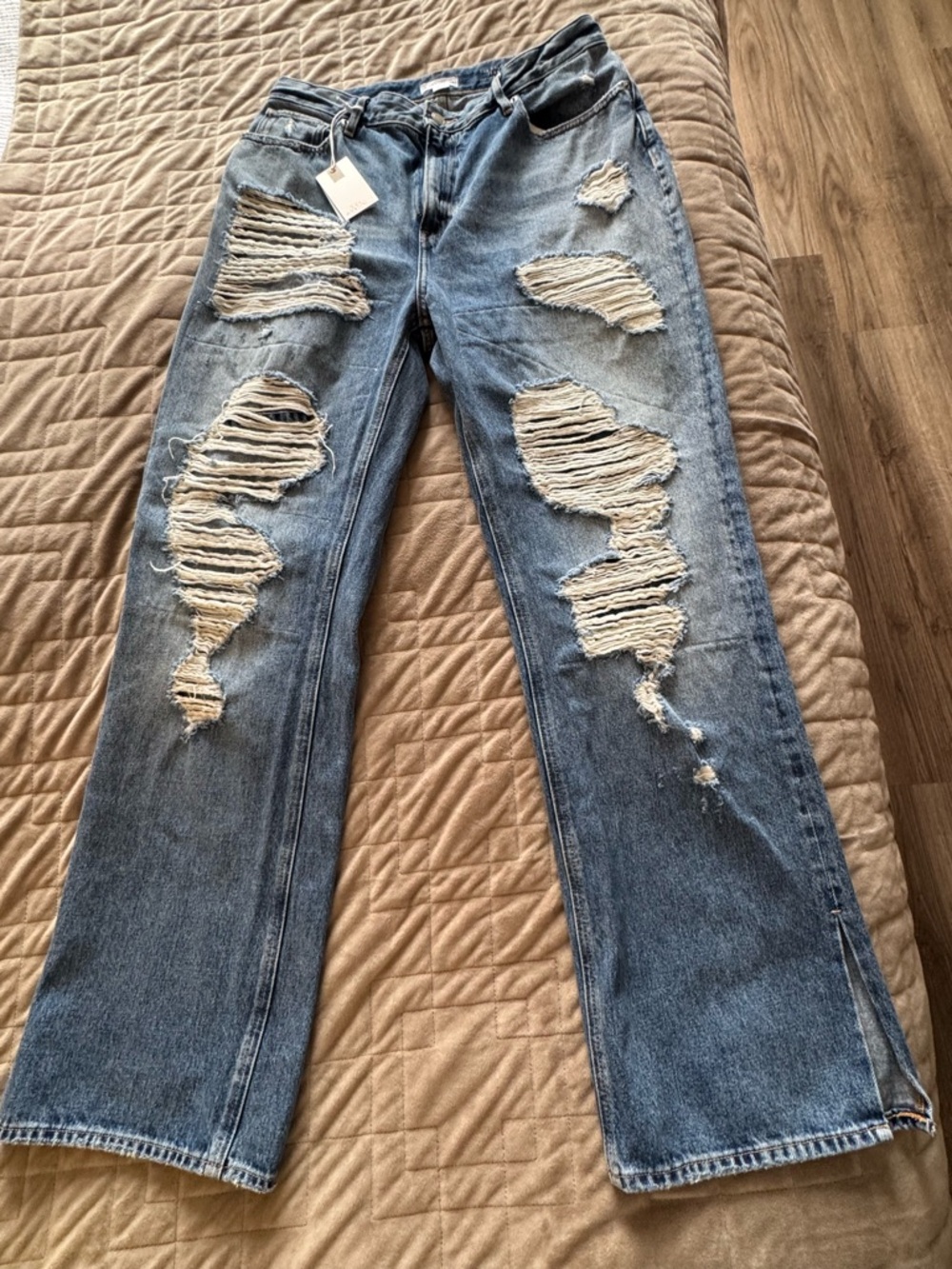 Good American - the Chloe - Super High Rise Straight - 12/31
